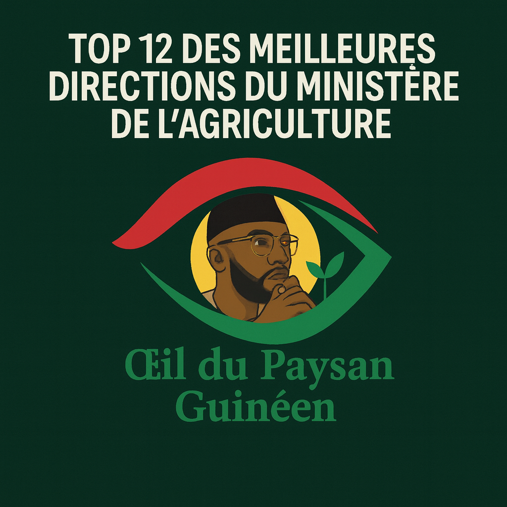 TOP 12 DES MEILLEURES DIRECTIONS DU MINISTÈRE DE L’AGRICULTURE 2025